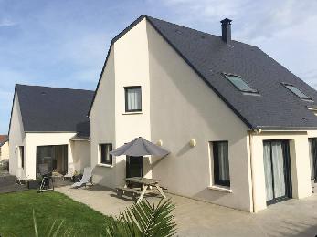 Heel comfortabel 8 pers. vakantiehuis in Normandie bij zee, hond toegestaan