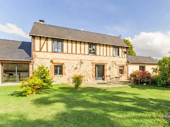 Charmant 6 pers. vakantiehuis in Normandie vlakbij Giverny, hond toegestaan