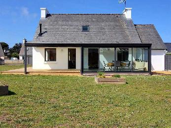 Voortreffelijk 6 pers. vakantiehuis in Bretagne op 200 m. van zee, hond welkom