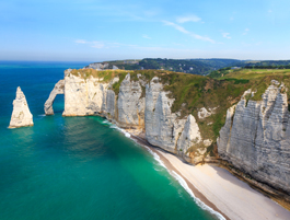 Kliffen bij Etretat